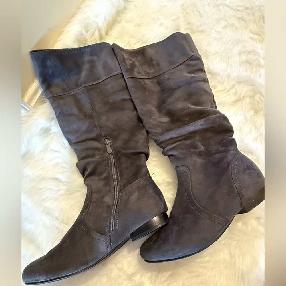 Dream Pairs Knee High Gray Boots